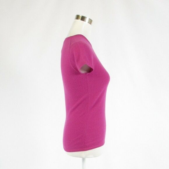 Henri Bendel fuchsia pink sweater S - Picture 5 of 8